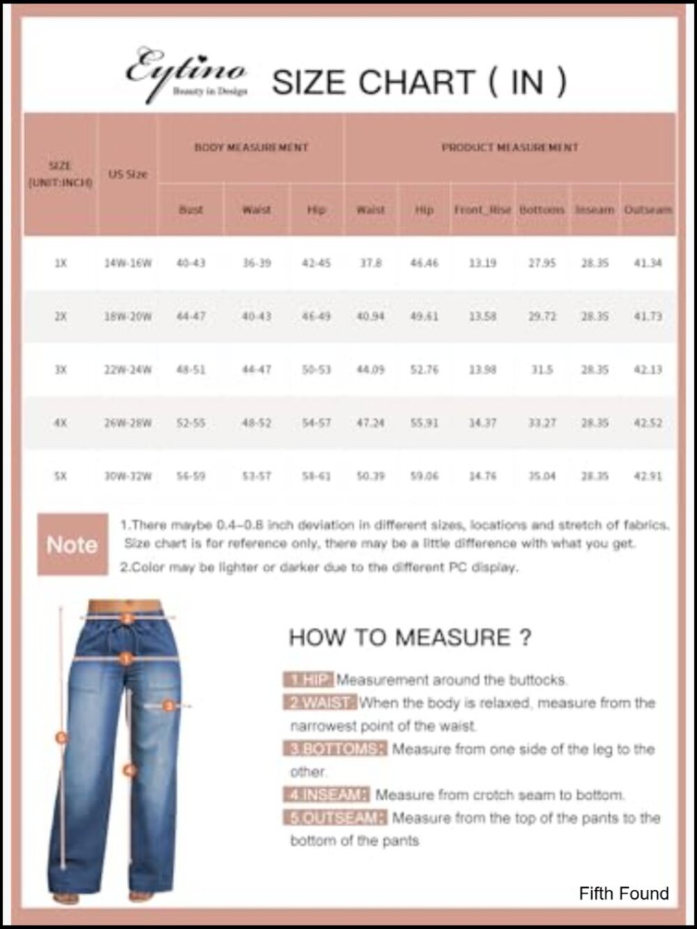 Plus Size High Waisted Straight Leg Drawstring Denim Pants Stretchy - Picture 6 of 7